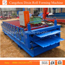 Metal Galvanized Dual Level or Double Layer Roofing Sheet Roll Forming Machine
